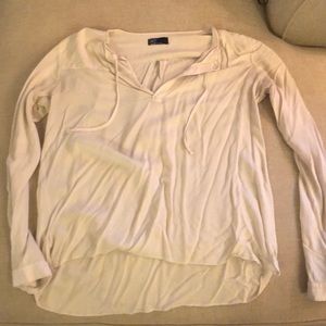 Flowy Gap long sleeve blouse